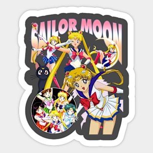 sailor moon classic Sticker